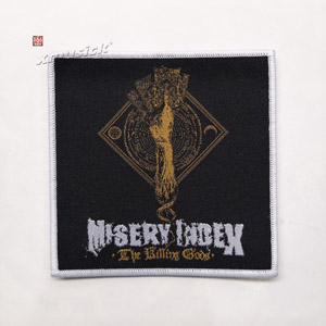 MISERY INDEX 官方进口原版 The Killing Gods (Woven Patch)